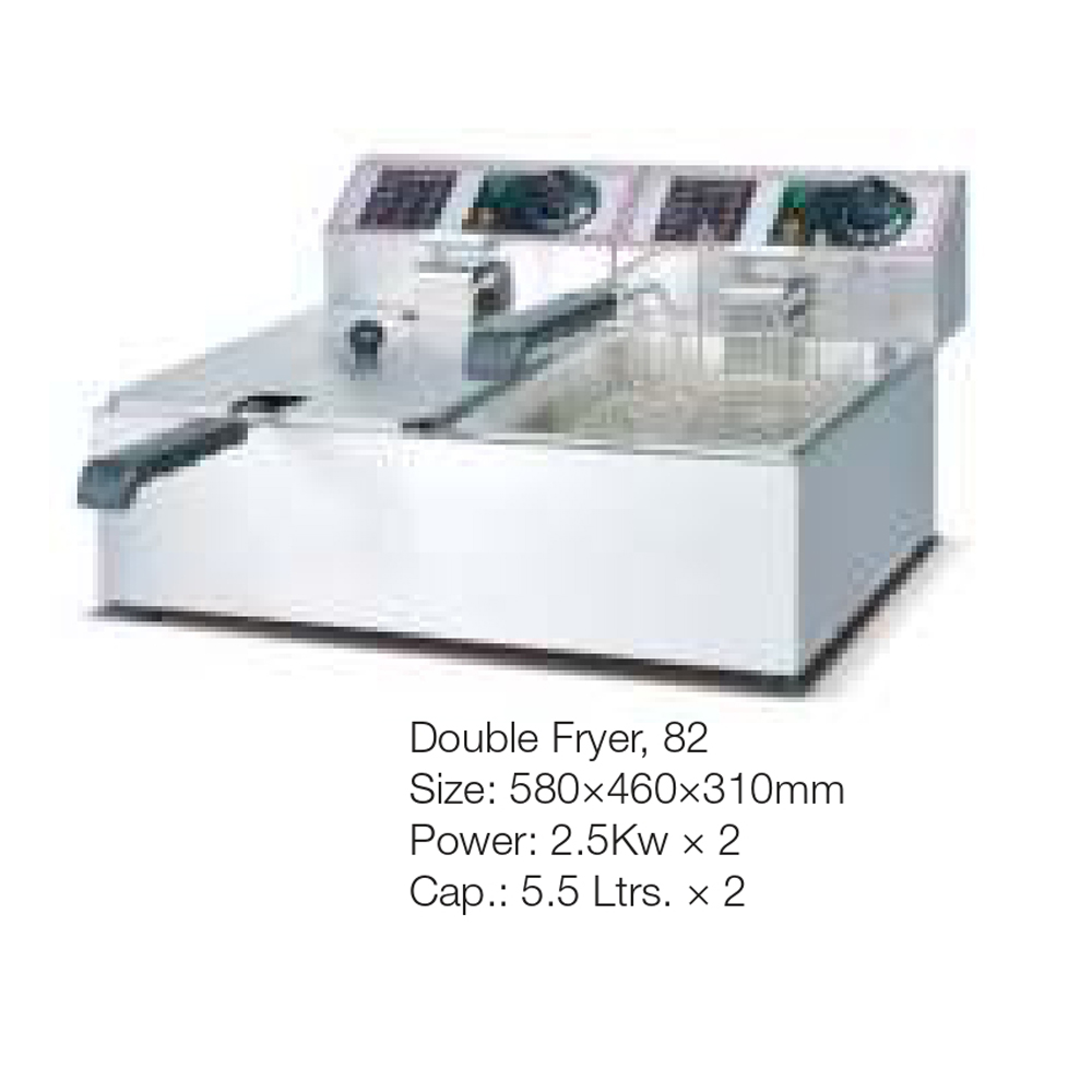 Deep Frayer Electric Double 5.5Ltr - GARG CROCKERY STORE