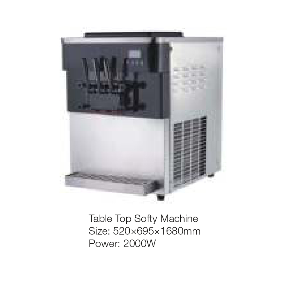 Softy Machine Table Top Electric - GARG CROCKERY STORE